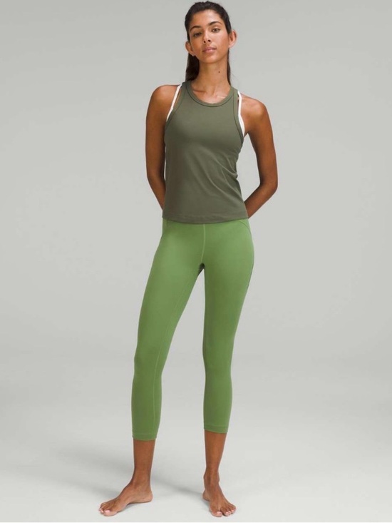 lululemon athletica Pants - lululemon athletica InStill High-Rise Crop 23” Green Foliage